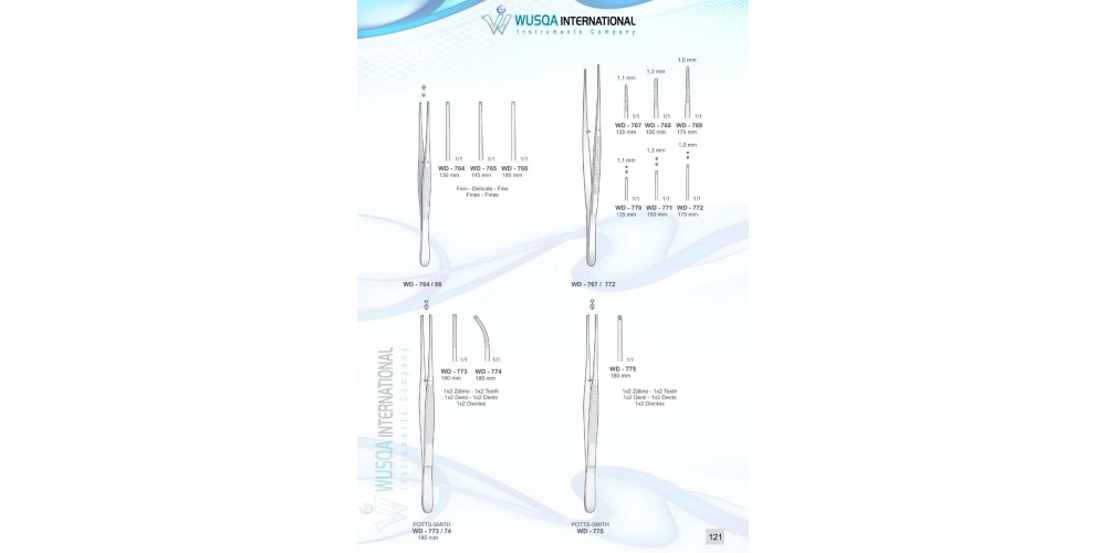 Tissue and Dressing Forceps